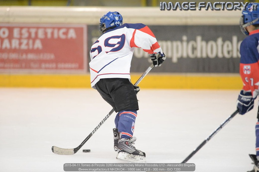 2015-04-11 Torneo di Pinzolo 3280 Asiago-Hockey Milano Rossoblu U12 - Alessandro Brigada
